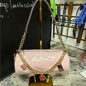 Juicy Couture barrel bag with charms